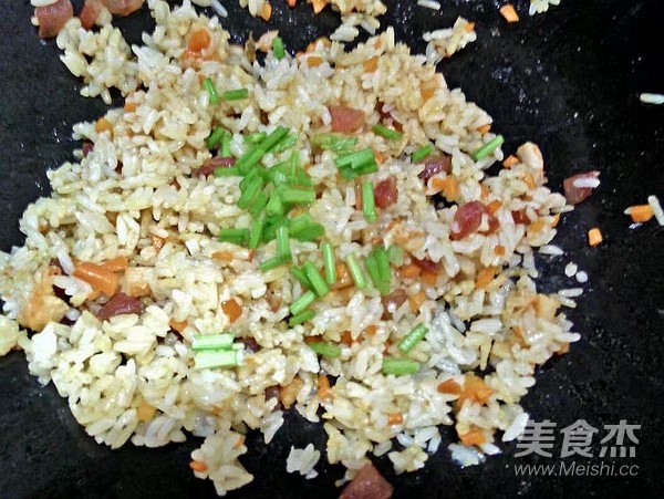 Steamed Seafood Omelet Rice recipe
