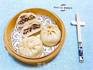 #御寒美食# Mushroom Fresh Pork Bun recipe