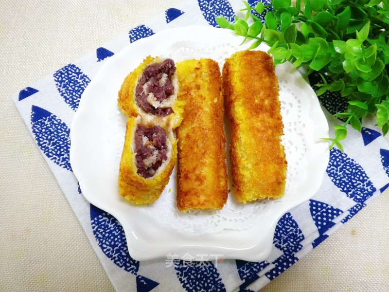Toast Bean Paste Roll recipe