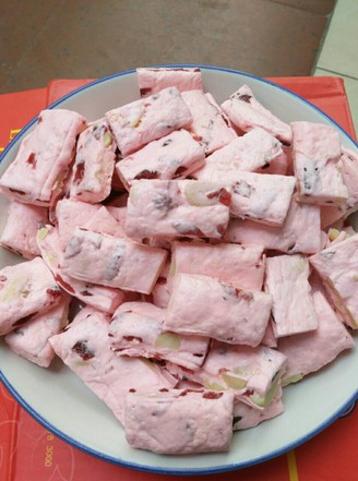 Cranberry Peanut Nougat recipe