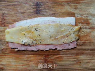 Bacon and King Pleurotus Roll recipe