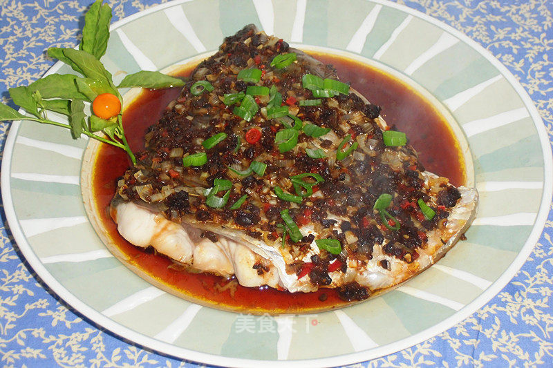 Steamed Fish Belly in Black Bean Sauce recipe