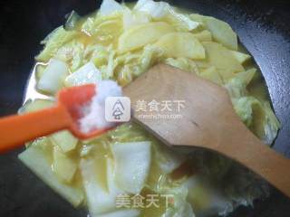 Curry Potatoes and Cabbage recipe