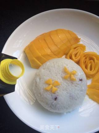 Mango Sticky Rice with Coconut Milk recipe