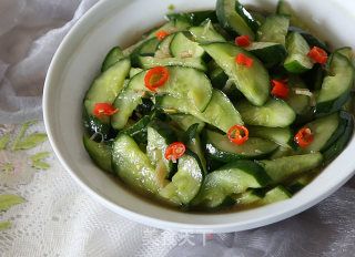 Tossed Cucumber recipe