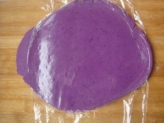 Purple Sweet Potato Sesame Cake recipe