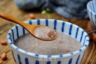 Sesame Black Millet Peanut Congee recipe