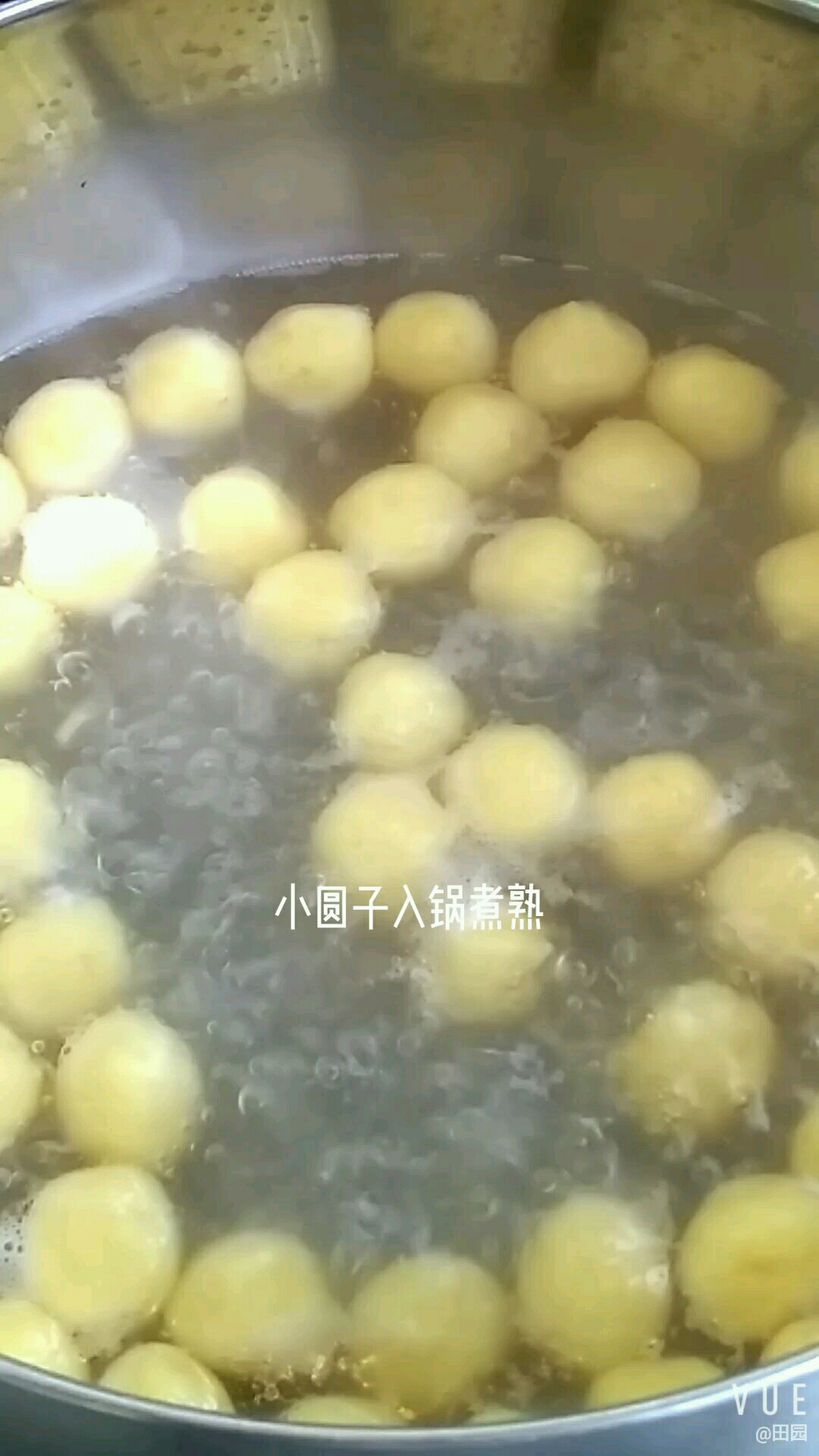 Milk Taro Balls recipe