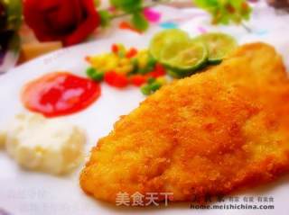 Easy Western Dinner ~~ Crispy Fried Fish Steak recipe