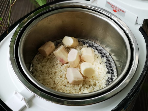 Suitable for Diabetics and Weight-loss Babies ~ Tieganer Yam Rice recipe