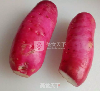 Red Radish in Cold Dressing recipe