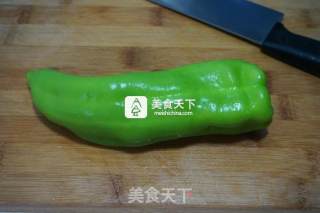 Stir-fried Peppers with Watermelon Peel recipe