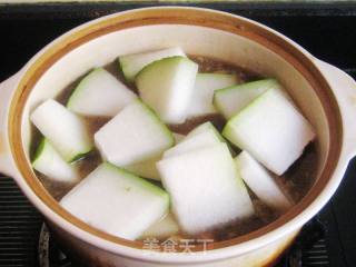 Pork Big Bone Red Soup with Winter Melon recipe