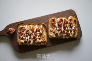 Kimchi Toast recipe