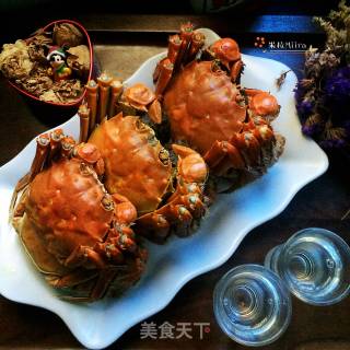 Steamed Hairy Crabs recipe