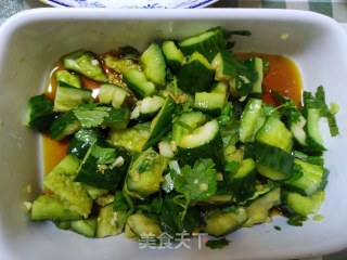Garlic Cucumber recipe
