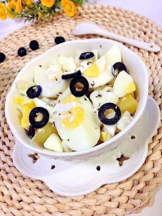 Potato Salad with Boiled Egg recipe
