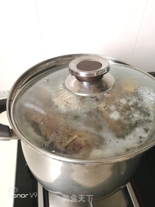 Huainan Beef Soup + Scallion Pancakes recipe