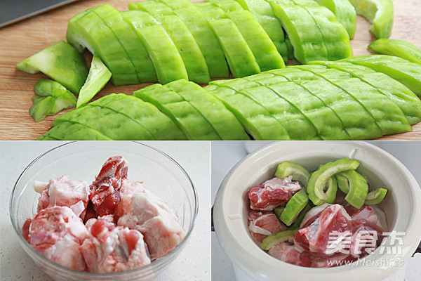 The Bitter Gourd and Salty Bone Soup that Xiaobai Learns recipe