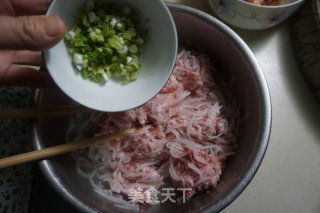 Steamed White Radish Meatballs recipe