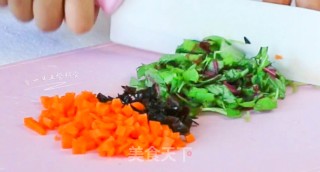 Vegetable Egg Steamed Pork recipe