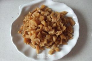 Fried Edamame with Dried Radish recipe