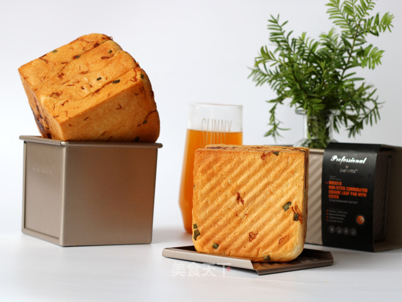 Pork Floss Cheese Toast recipe