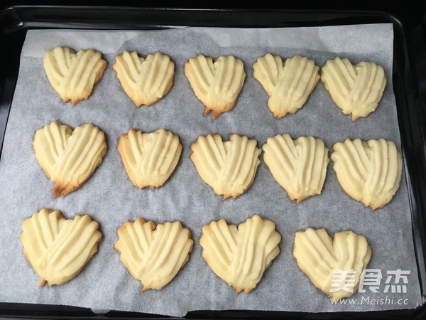 Heart Shaped Shortbread recipe