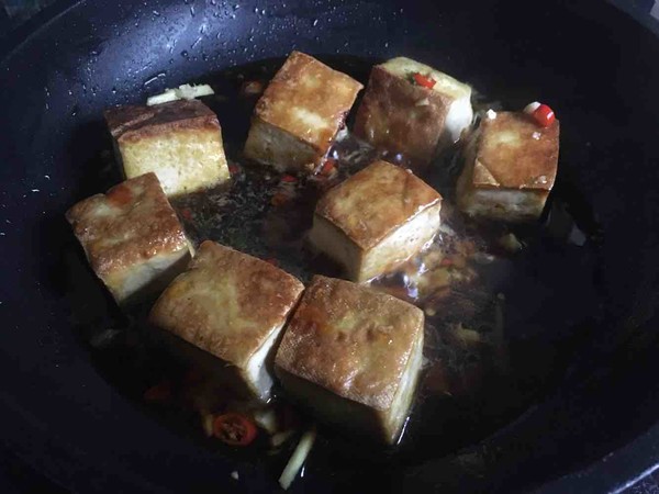 Stuffed Tofu with Minced Meat recipe