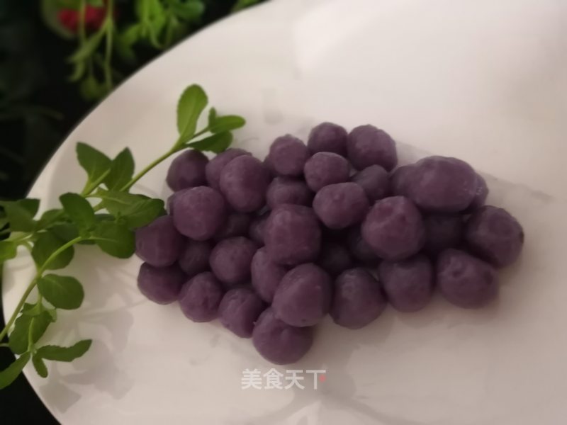 Purple Sweet Potato Grapes recipe