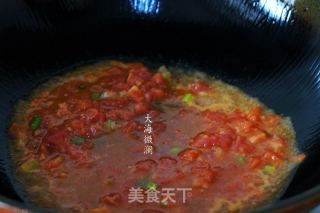 Stir-fried Cauliflower with Tomato recipe