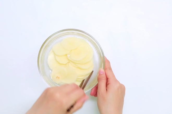Microwave Baked Potato Chips recipe