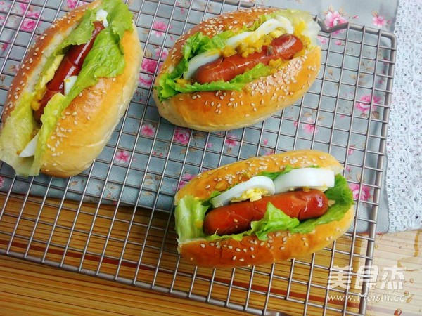 Egg Hot Dog Bread recipe