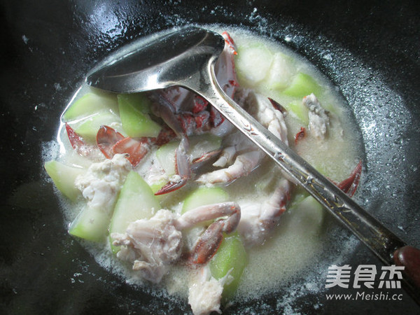 Long Melon Boiled Crab recipe