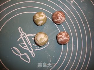 Two-color Glutinous Rice Balls recipe