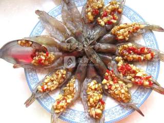 Garlic Open Back Shrimp recipe
