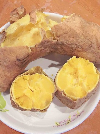 Microwave Baked Sweet Potatoes recipe