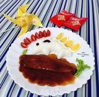 Eel Dolphin Rice#夏懒人饭# recipe