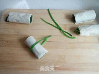 Bean Curd Spinach Roll Dipping Sauce recipe