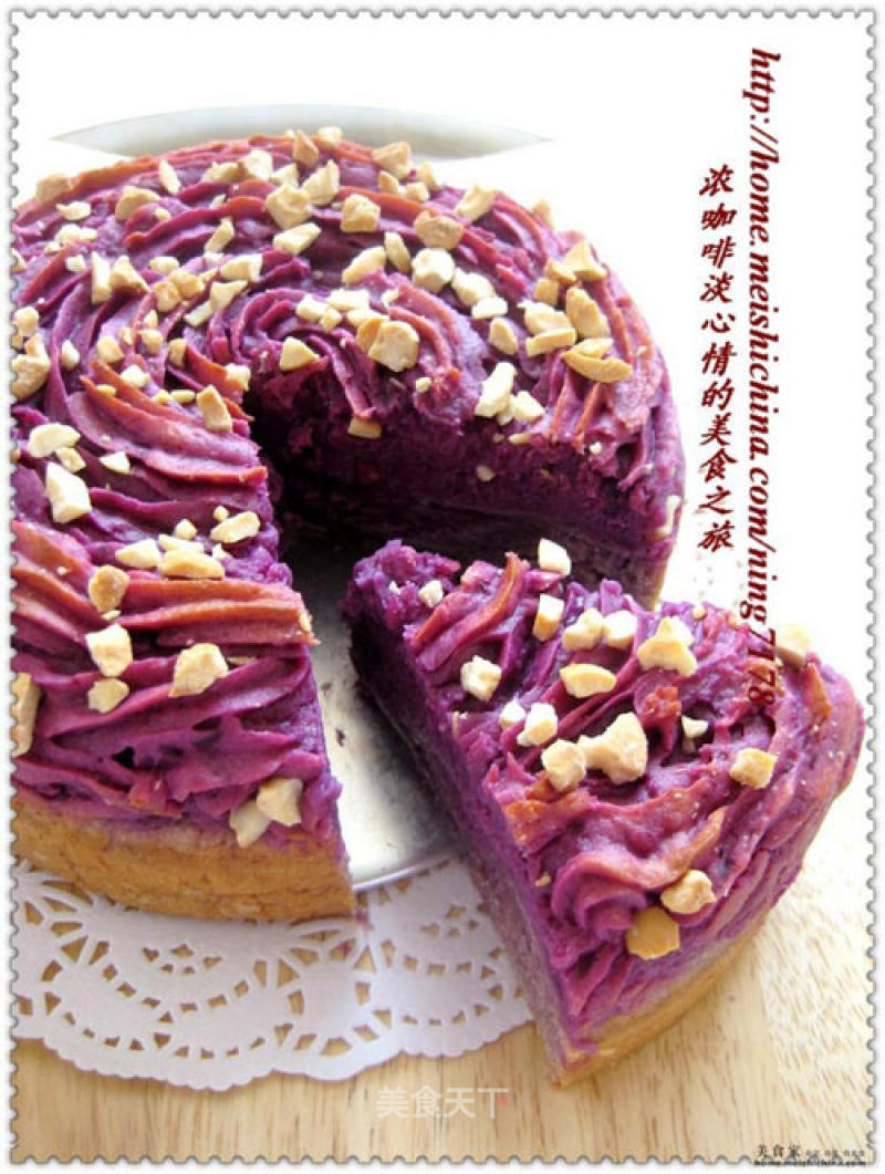 Natural Beauty—purple Potato Cheese Cake recipe