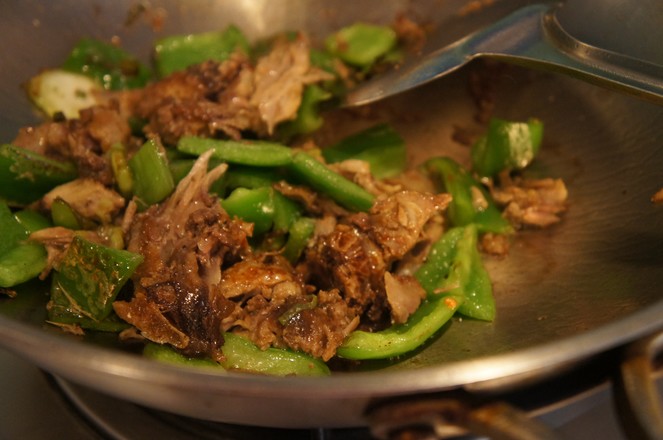 Stir-fried Green Peppers recipe