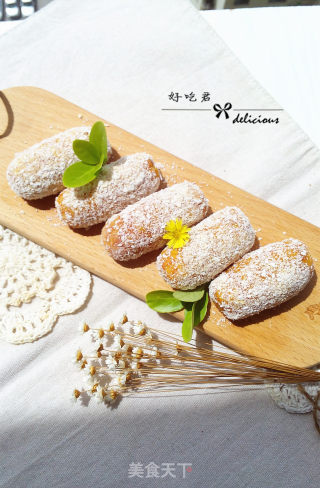 #四session Baking Contest and is Love to Eat Festival#pumpkin Rice Cake Rolls recipe