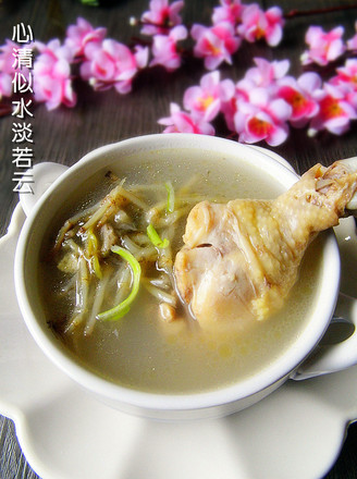 Houttuynia Stewed Chicken Soup