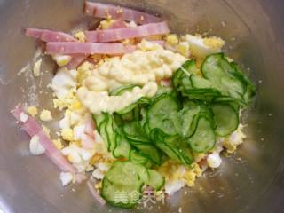 Kuaishou Egg Salad Sandwich recipe