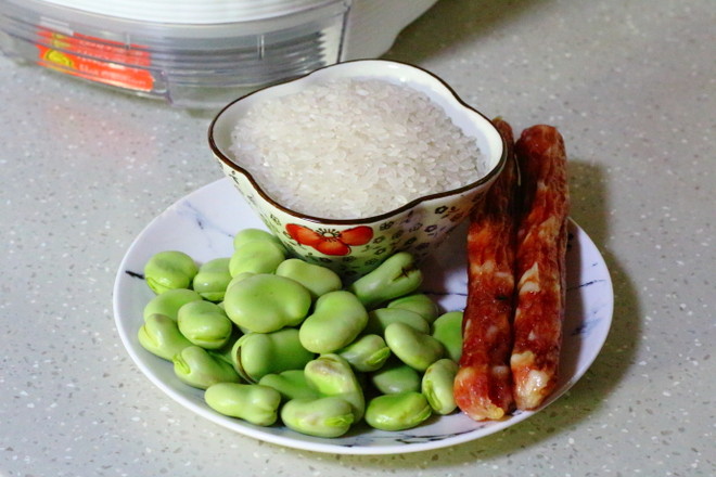 Broad Bean Braised Rice recipe