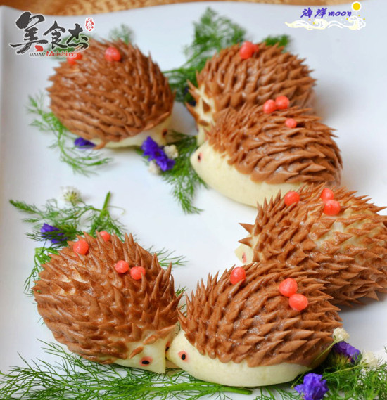 Little Hedgehog Bun recipe