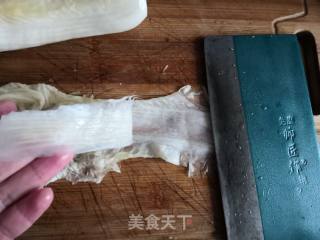Pork Belly Stewed with Sauerkraut and Frozen Tofu recipe