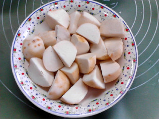 Steamed Chicken with Taro recipe