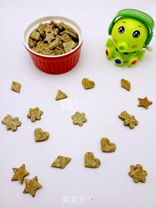#aca烤明星大赛# Oatmeal Seaweed Molar Biscuits recipe