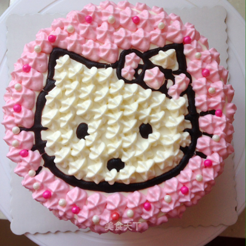 Hello Kitty Cake recipe
